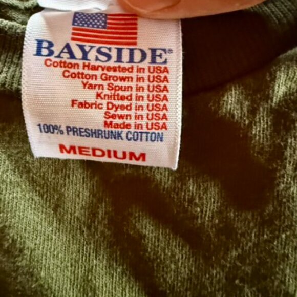 USMC Marine Spirit Medium Olive Green T-Shirt NWOT - Picture 4 of 5